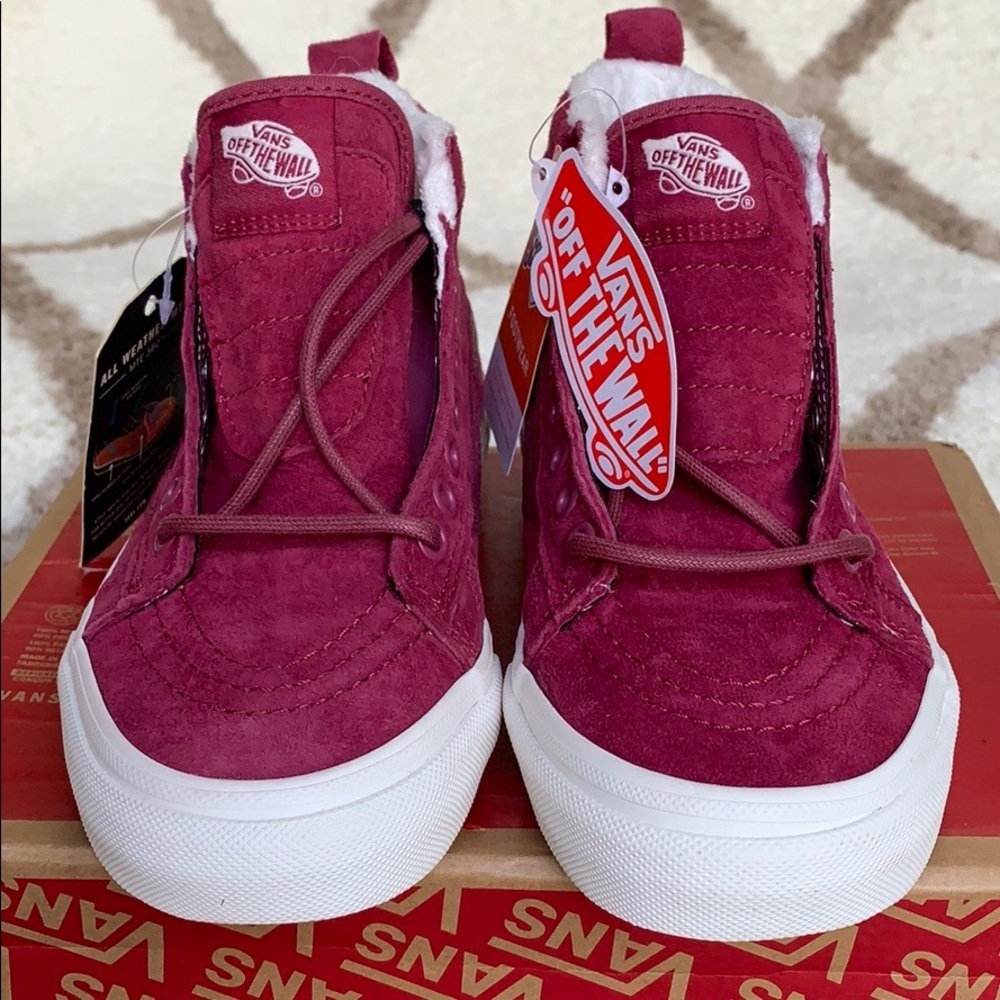 VANS SK8-Hi Mte Dry Rose/Marshmallow WMNS - Picture 8 of 16